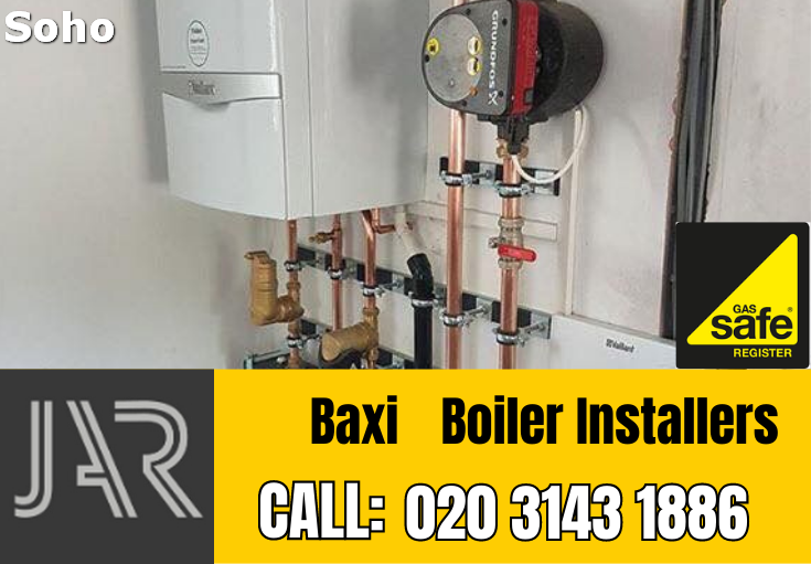 Baxi boiler installation Soho