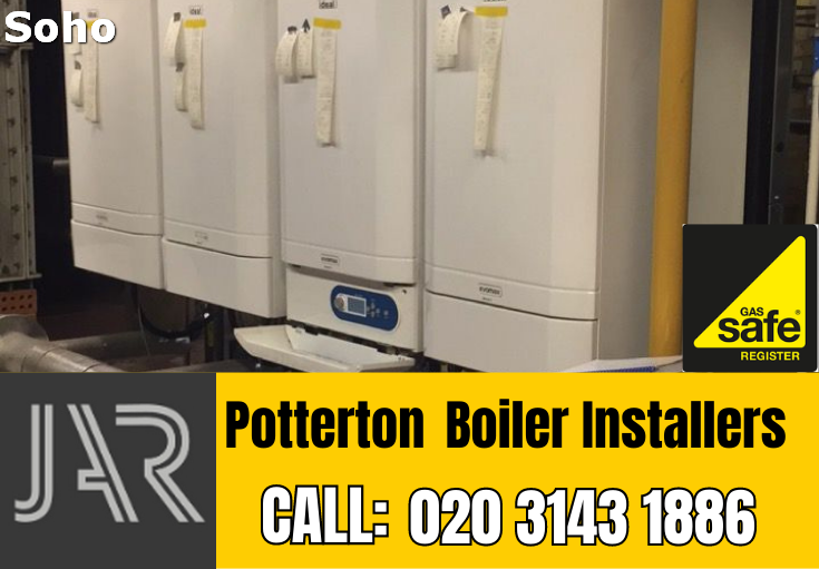 Potterton boiler installation Soho